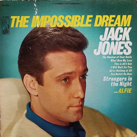 jack jones the impossible dream